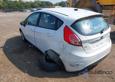 2019 Ford Fiesta Se из США, поврежденный, VIN 3FADP4EJ0KM152002